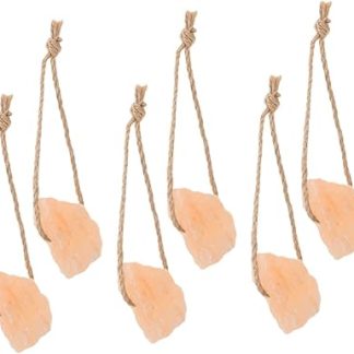 Toddmomy 6pcs Animal Salt Lick Salt Block Natural Mineral Source for Horses Deer Cattle Livestock Pink Licking