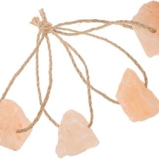 BESPORTBLE Natural Mountain Animal Lick Salt Blocks 4pcs Mineral Salt for Horses Cows Deer and Livestock Growth and Health Support