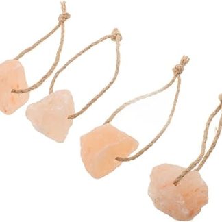 4pcs Natural Salt Lick Block Mineral Salt for Horses Cattle Deer and Livestock Essential Mineral for Animal Health and Growth