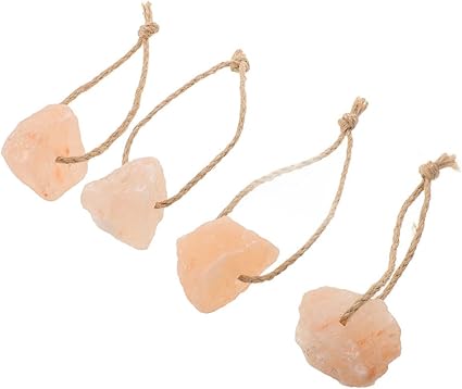 4pcs Natural Salt Lick Block Mineral Salt for Horses Cattle Deer and Livestock Essential Mineral for Animal Health and Growth