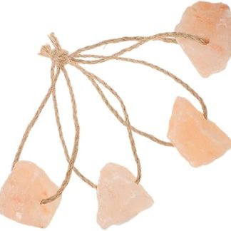 4pcs Animal Lick Salt Block for Cattle Goats and Deer Mineral Salt Blocks for Livestock 50-70g Each for Feeding and Growth