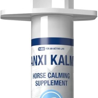 AnxiKalm Triple Strength Gel for Horses – 30ml Syringe – Fast-Acting L-Tryptophan Calming Supplement with B Vitamins – Stress Relief for Travel, Competition & Vet Visits – Easy Oral Paste Formula