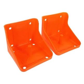 2pcs Sheep Salt Holder and Horse Salt Lick Rack Feeder Tray Livestock Supply for Farm and Ranch Feeding