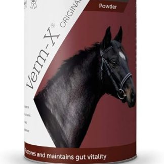 Verm-X All Natural Powder for Horses and Ponies. Supports Intestinal Hygiene. Vet Approved. UFAS Assured. Restores and Maintains Gut Vitality. Wormwood Free Recipe.
