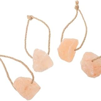 BESTonZON 4pcs Salt Lick Blocks for Livestock 50-70g Each Natural Mineral Salt for Horses Cattle Deer and Goats Animal Licking for Farm Animals