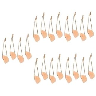 WOONEKY 5sets Horse Lickits Salt Block Goats Boredom Toy with Mineral Block for Livestock 4pcs*5