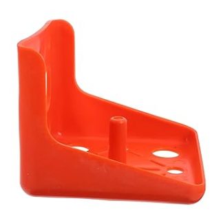 Mikikit Livestock Salt Block Holder for Sheep and Goats Thickened Salt Lick Tray Large Holes for Cattle and Horses Feeding