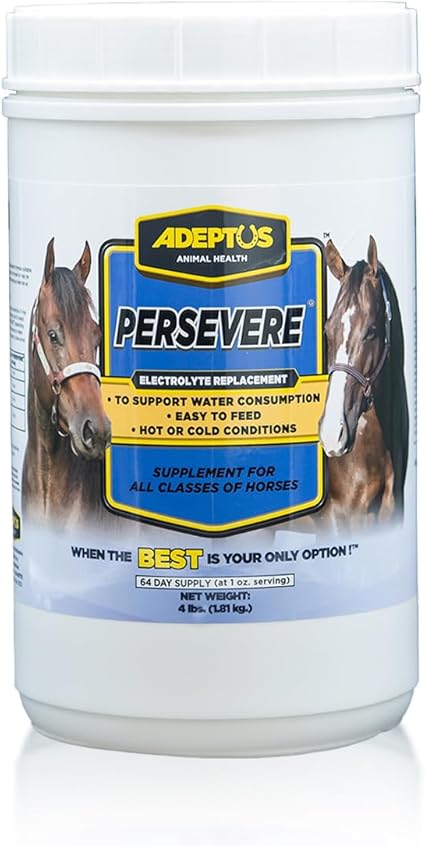 Adeptus Nutrition Persevere Horse Electrolyte Nutrition Supplement Formula 4lbs