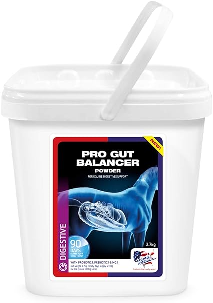 Equine America Pro Gut Balancer | Premium Ready To Use Horse & Pony Supplement | Support For Digestive Function & Performance | 2.7kg