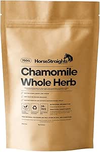 Chamomile Whole Herb for Horses Calming & Digestive Support g 750g HSD Horse Straights Direct