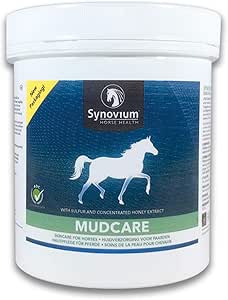 Mud care, skin care for horses Contains sulfur (sulfur) and honey extract, nourishes and supports the regeneration of the skin tissue.