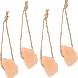 4pcs Natural Mountain Mineral Salt Lick Blocks for Horses Cows Deer and Livestock, Animal Salt Blocks for Health Support and Growth, Suitable for Farm and Pasture Use