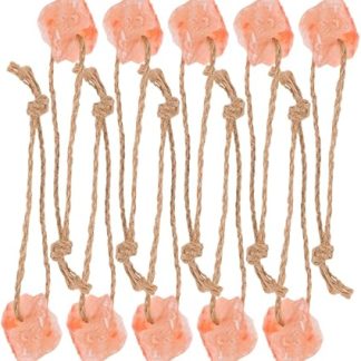 Toddmomy Pink Salt Lick Blocks 10pcs Mineral Salt Chew Toys for Horses Cattle Goats and Small Pets for Livestock and Guinea Pigs