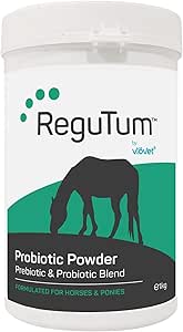 VioVet ReguTum Probiotic & Prebiotic Balancer, Powder Form, for Horses & Ponies, 1kg Tub