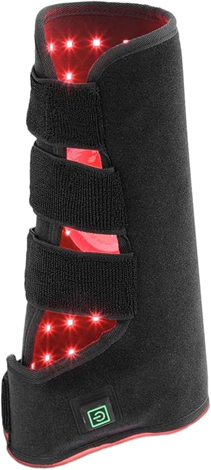 Red Light Belt for Horse Leg, 850nm Infrared & 660nm LED Red Light Wrap, Wearable Portable Infrared for Horse Muscle, Right.Pet Supplies