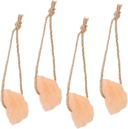 Toyvian Salt Lick Block for Horses Cows Deer and Livestock Natural Mineral 4pcs Pack Essential Feeding Accessory for Farm Animals