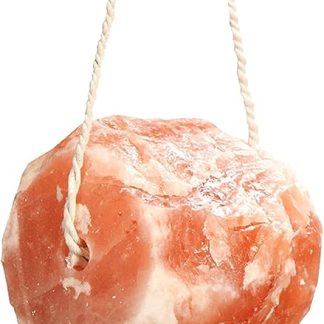 Horses Lick 4 KG Natural Pink Salt, Organic Himalayan Salt Lick for Horses, Deer, and Livestock - Lick Salt Block on Rope for Animals