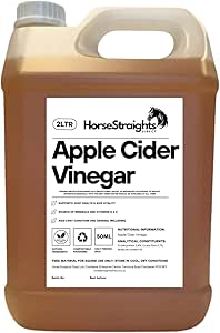 Apple Cider Vinegar for Horses Joint Coat & Vitality Support 2L HSD Horse Straights Direct