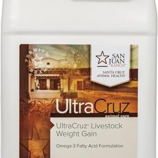 UltraCruz® Livestock Weight Gain for Cattle, Goats, Sheep and Pigs, 1 gallon