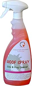 Hoof Spray 750ml Sole and Frog Disinfectant Antiseptic Cleanser by Horse Leads for thrush for horses