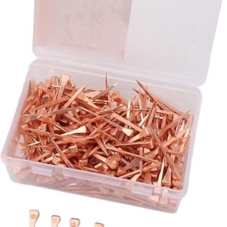 250 Pcs -Plated Horseshoe Studs, Rust-Resistant and Durable, 47.5mm E4, Suitable for Horse Hoof Health Care (45mm E3)