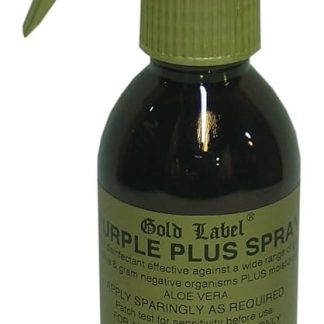 Purple Spray Plus, Gold Label, Antiseptic with Aloe Vera, For Horses, 250ml Clear