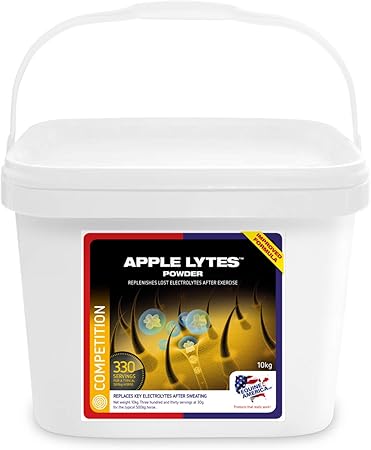 Equine America Apple Lytes Powder | Premium Horse & Pony Performance Supplement | Replenishes Lost Electrolytes & Accelerates Recovery | 10 Kg