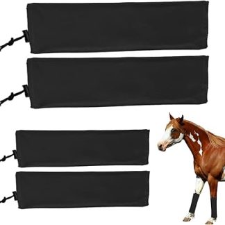 Genérico Fly Guards - Breathable Horse Guards - Anti Slip for Competition , Horse , Racing & Walking