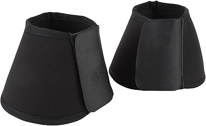 Horse Hoof Guards, Breathable Skin Friendly Adjustable Horse Hoof Protectors for Equestrian Gear Supplies with Premium Polyester Fiber, for Protection (M)