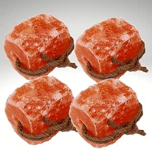 Salt Lick on Rope For Horse and Other Livestock Mineral Treat Equine Supplement Pack of 4 Blocks 2.5 Kg each From Punjab Pakistan