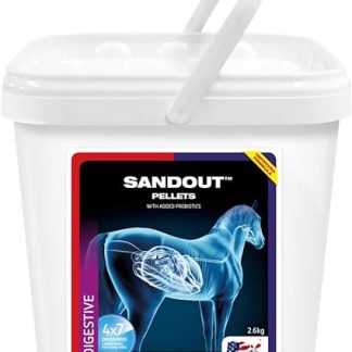 Equine America Sand Out Pellets | Premium Ready To Use Horse & Pony Supplement | Digestive Supplement | 2.6 Kg