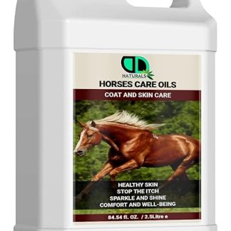 Horse Coat & Skin Care Oil | Deep Conditioning & Shine Enhancer, Stop the Itch & Comfort And Well-Being, Detection of Skin Issues & Healthy Skin (2.5 Litre)