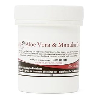 Aloe Vera & Manuka Gel, 150g, Natural Soothing Skin Care for Horses