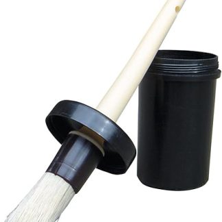 Harry's Horse 36300060 Hufölpinsel with Container Box Pack of 12 Black