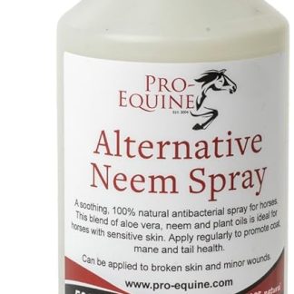 Alternative Neem Spray 500ml. A natural solution for your horse and pet for healthy skin and coat care.