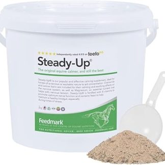 STEADY-UP® | Premium Horse Calming Supplement Designed For Horses With A Nervous Or Excitable Nature | 35 Days Supply | 2.0kg | 100% British Made | UFAS & BETA NOPS Accredited