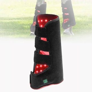 Red Light Therapy Device for Horses, Equine Infrared Boots for Leg Pain Relief, 850nm & 660nm Near Infrared Wrap for Muscle Pull and Wound Healing