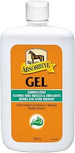 Absorbine Gel Embrocation 340G. Gel Liniment - Horse