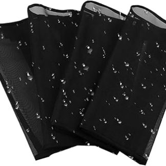 Horse Fly Boots, Protection Horse Gear, 18.9x14.96 Inches Comfortable and Portable, Leg Guards Equine Outdoor Supplies for Grassland Ranch Farm, Blue Black