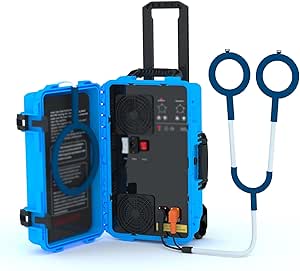 Magnetic Therapy Device for Horses, Pain Relief Massage with Adjustable Frequency, Portable and Rechargeable