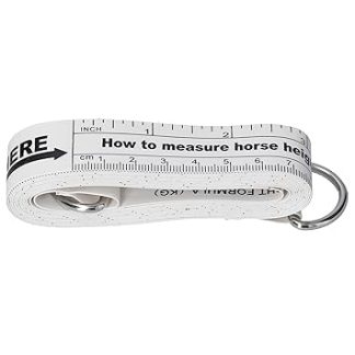 2.42m Horse Weight Tape, Horse Measuring Stick with Dual - Sided Scale for Bust and Body Length, PVC Farm Tool for Accurate Animal Weight Estimation