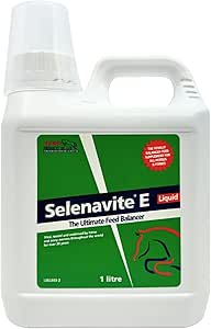 Equine Products Unisex's Selenavite E Liquid, Clear, 1 Litre