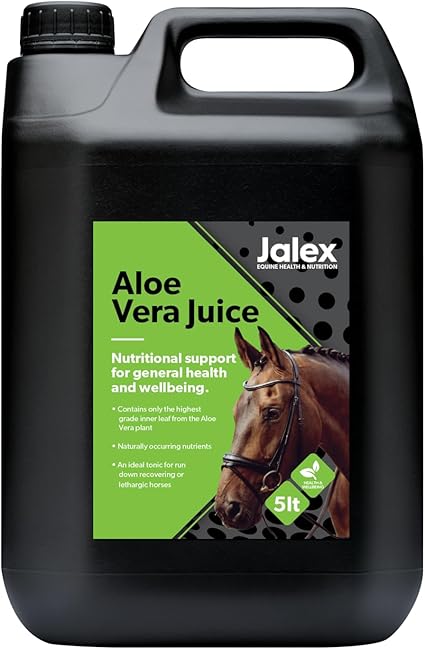Jalex Equine Aloe Vera Juice Horse Gut Balancer - 5L
