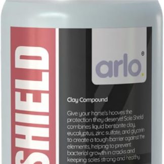 arlo. Sole Shield Liquid Clay Compound 500ml – Hoof Clay, Sole & Frog Protection for Horses | Antibacterial & Antifungal | Zinc Sulphate & Eucalyptus | pH Balanced for Hooves