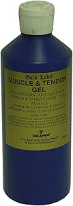 Gold Label Unisex's GLD0136 Muscle and Tendon Gel, Clear, Regular