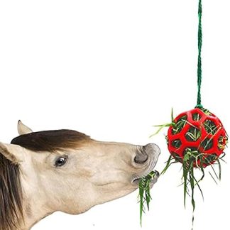 Horse Feeder Horse, Treat Ball Hay Feeder Toy Ball Hangings Feeding Toy Stables Hangings Hay Feeders Tosy Balls For Goat Sheep Stress