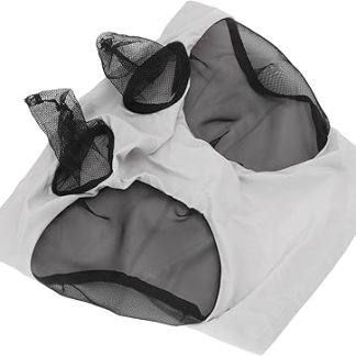 aqxreight Breathable Horse Fly with Ear for Comfortable Riding and Outdoor Use (Grey)