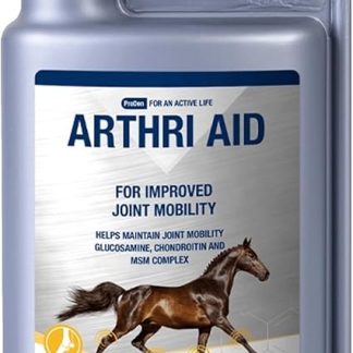 Nutriscience ArthriAid Joint Supplements for Horses Glucosamine, Chondroitin, MSM & HA Supplement Aids joint Lubrication - Improves Joint Health & Mobility (1 Litre - Liquid)