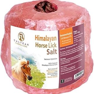 Horses Lick Natural Pink Salt, Natural shape salt with hanging Rope | Suitable for all Animals | 1kg  PRODUCT Range PUNJAB Pakistan