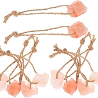 10pcs Animal Lick Salt Blocks Pink Salt for Horse Cattle Goat Deer Pet Chew Toys Mineral Lick Block Outdoor Wildlife Feeding